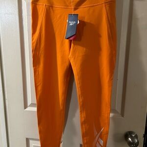 Reebok Orange Leggings